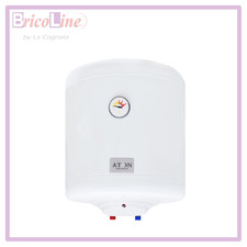 SCALDABAGNO ELETTRICO VERTICALE LT.50 1200W 2 ANNI GAR. BIANCO ATON 401-A050V-02
