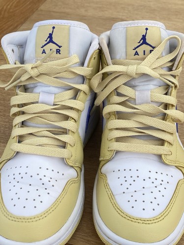 Nike air jordan - mid, lemon
