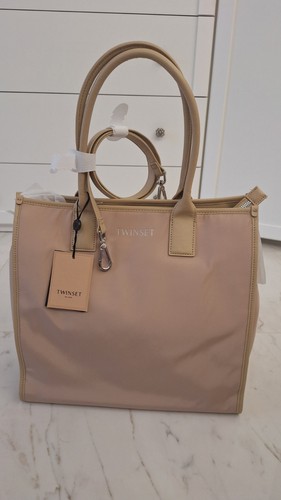 Borsa twinset beige - borsa,