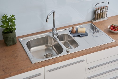 Acciaio inox lavello incasso - acciaio,