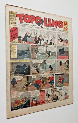 Fumetto topolino giornale - topolino,