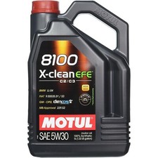 5 Litri Olio Motore Auto 8100 X-Clean Efe 5w-30 Motul 100% Sintetico Acea C2/C3