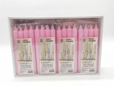 Set 48 Pezzi Candele Cera Rosa