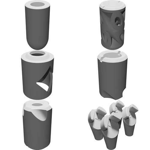 Supporto speaker 150mm altezza - supporto,