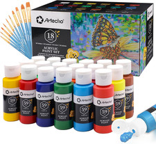Set colori acrilici da - set, di