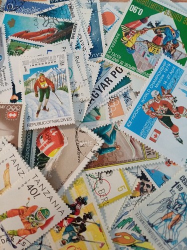 1000 francobolli mondiali - francobolli,