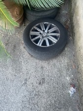 4 Cerchi in lega 15" + gomme Volkswagen golf colore silver in ottime condizioni
