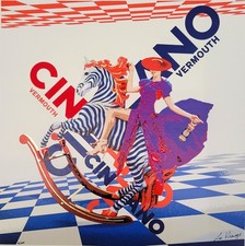 La Rouge  serigrafia Cinzano