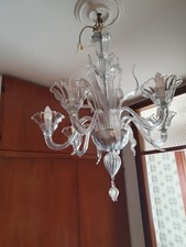 Lampadario Murano 6 luci