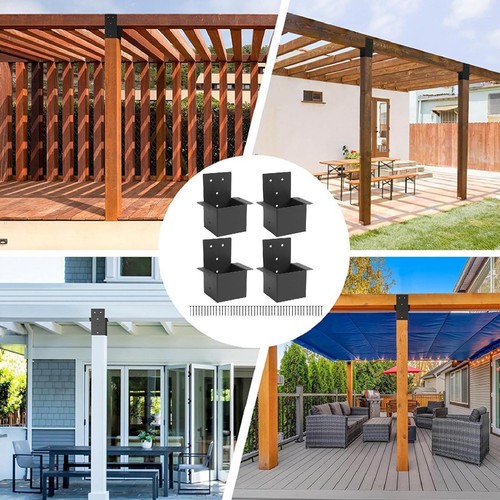 4pcs pergola brackets gazebo - 4pcs,