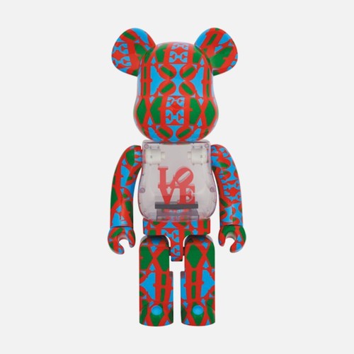 Bearbrick robert indiana - robert,