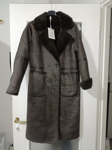 Cappotto lungo simil montone - cappotto,
