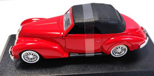 MODELLO AUTO 1:43 DIE CAST ALFA ROMEO 2500 SPORT 6C 1939 ROSSO