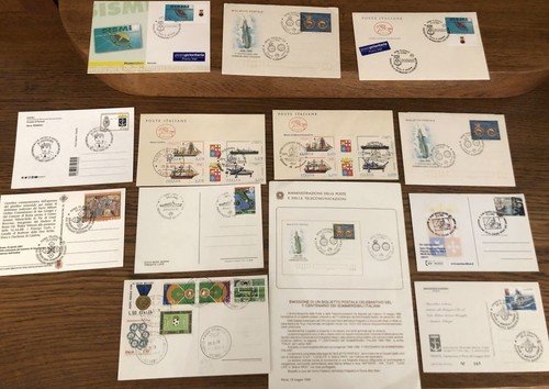 Lotto fdc annulli militari - lotto, 13