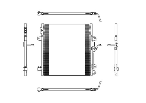 Condensatore climatizzatore - condensatore,,