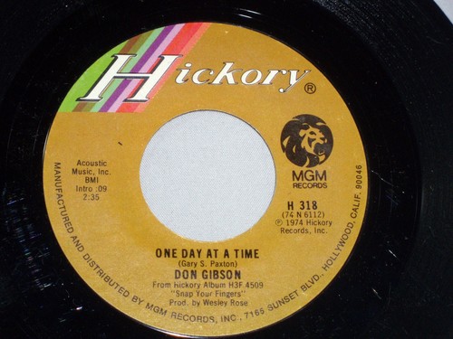 Don gibson one day a - gibson:,