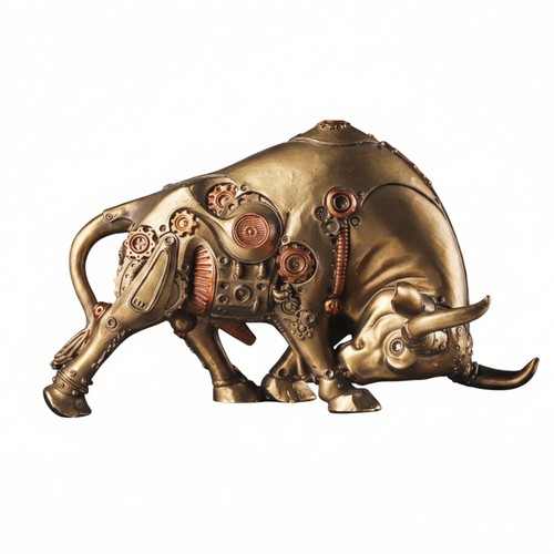 Toro meccanico steampunk - toro,