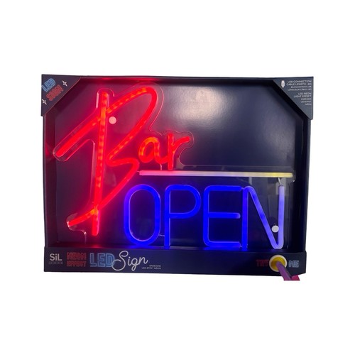 Insegna neon led bar - led, 'bar