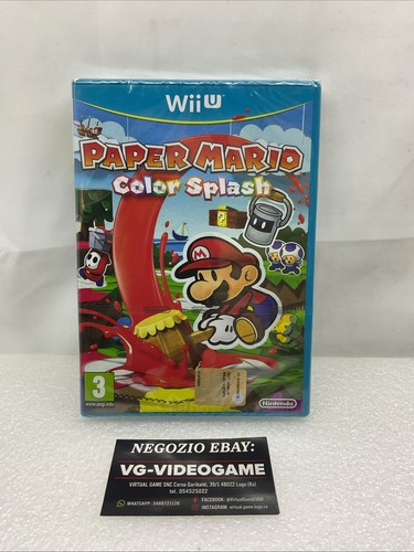 Paper mario color splash - mario,