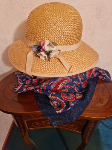 Set cappello vintage - cappello, paglia