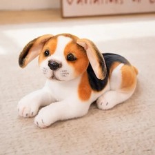Lying Beagle Puppy Dog Plush
