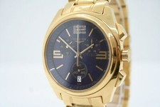 [Ecc+5] LONGINES Lungomare Chronograph L3.633.2 Quartz Date Blue Dial Uomo GI...