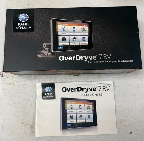 Rand mcnally overdryve rv - rand, 7