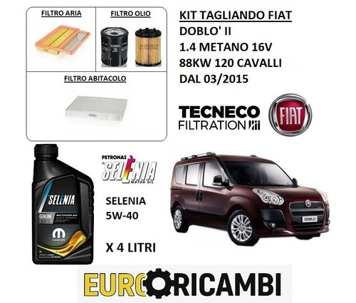 Kit tagliando filtri olio - filtri,