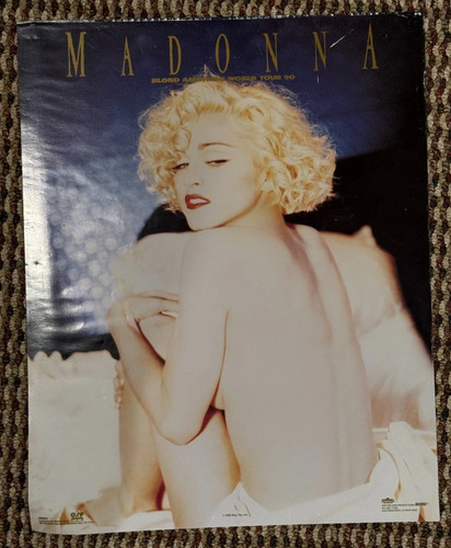 Poster madonna vintage 1990 - poster,