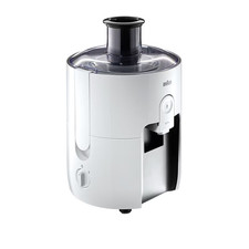 BRAUN Estrattore di succo PurEase SJ3100WH - 500W -Bianco -21x21x31 cm