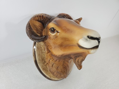 Testa ariete ceramica - di,