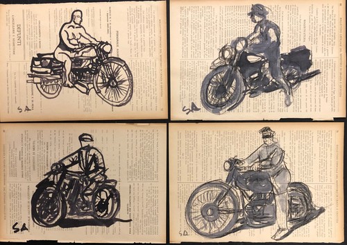 Vecchi disegni a pastello - vecchi,