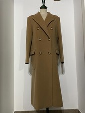 MAX MARA Weekend Cappotto Coat Doppio Petto Camel Cammello Lana Wool 