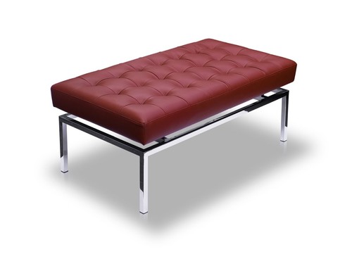 Elegante panca pelle - in,