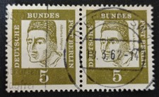 1961-1962 Berlino - cat. Michel n.199 Paare usato