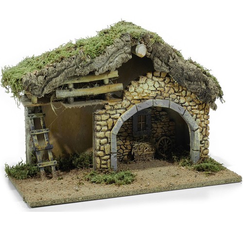Capanna presepe legno e - capanna,