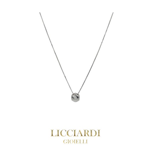 Collana donna punto luce oro
