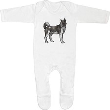 'American Akita' Baby Romper