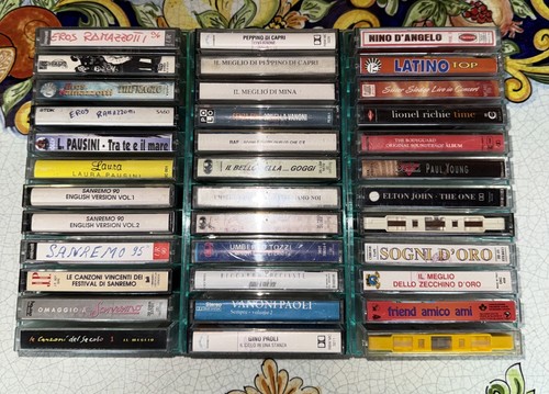 Lotto musicassette - 36,