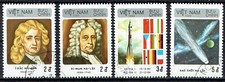 VIETNAM 1986 SPAZIO COMETA HALLEY 4 VAL. Cat.M.1657-60