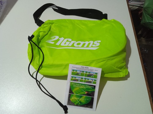 Divano verde gonfiabile - , ad