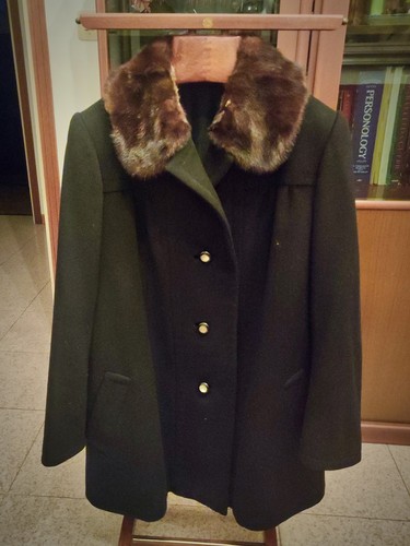 Cappotto donna nero - nero, lana