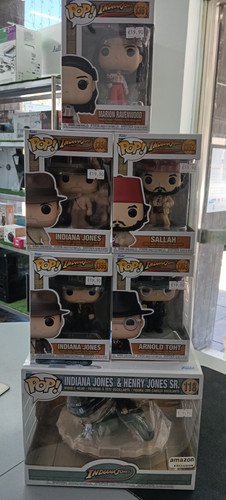Lotto funko pop - funko, indiana