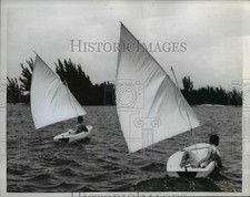 1960 Press Photo Plastic Sail