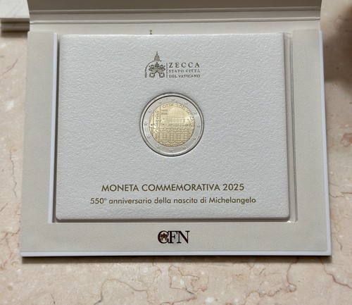 Euro fdc 550 anniv - euro,
