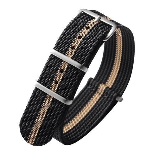 Ribbed nylon watchband for - nylon,