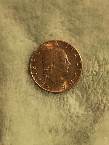 Italia 200 lire 100 - italia, lire,100°