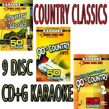 CHARTBUSTER 9 CD+G COUNTRY