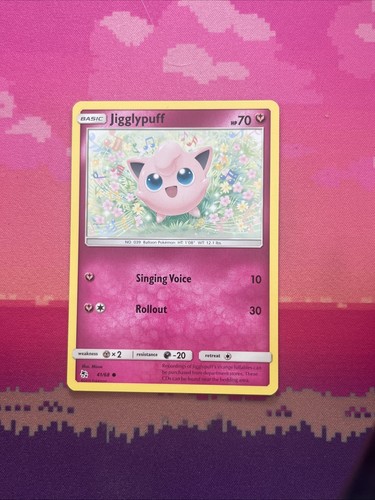 Pokemon card jigglypuff hidden - card,