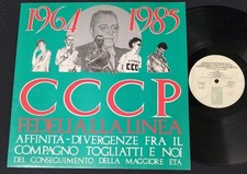 Disco Vinile CCCP 1964 1985 Fedeli alla Linea Affinità Divergenze LP Virgin